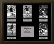 Aston Villa Legends Framed Photographic Presentation
