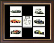 Graham And Damon Hill Collectors Cards
