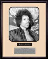 Jimi Hendrix Retro Collection Photographic Presentation