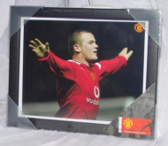 Wayne Rooney Framed Photograph